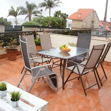 Apartamento En Con Piscina A 50 Metros De La Playa Саншеншо
